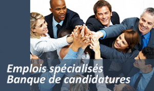 Emplois spécialisés - Banque de candidatures logo