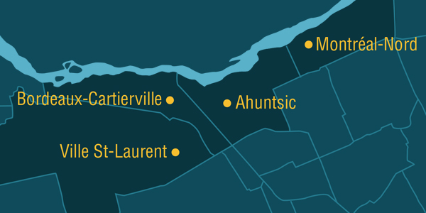 carte des quartiers desservis par les Services d'aide Remue Ménage+ carte des quartiers desservis par les Services d'aide Remue Ménage+